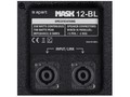 APart MASK12-BL Двухполосная концертная АС мощность 700 Вт чувствительность 98 дБ импеданс 8 Ом диапазон частот 48-22000 Гц Настенный громкоговоритель APart MASK12-BL