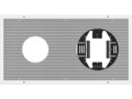 Защитная решетка «гриль-часы» для встраиваемой 8'' акустической системы и аналоговых часов ф 12''. Защитная решетка Atlas Sound 840-812A