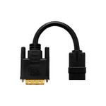 DVI - HDMI, покрытые 24K золотом, протестирован на 100%  Адаптер HDMI/DVI PureLink PI065