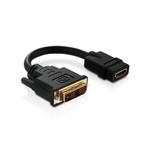 DVI - HDMI, покрытые 24K золотом, протестирован на 100%  Адаптер HDMI/DVI PureLink PI065
