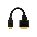 HDMI - DVI, покрытые 24K золотом, протестирован на 100%  Адаптер HDMI/DVI PureLink PI060