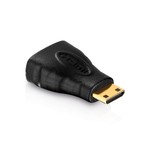 Mini HDMI - HDMI , покрытые 24K золотом, протестирован на 100%  Адаптер Mini HDMI/HDMI PureLink PI055