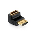 HDMI - HDMI, наклон 270°, покрытые 24K золотом, протестирован на 100%  Угловой адаптер HDMI/HDMI PureLink PI040