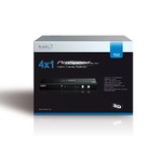 HDMI 4x1 со встроенным усилителем сигнала, поддержка 4K, 3D и Audio Return Channel (ARC), высокоточные контакты и выход звука, покрытые 24K золотом Коммутатор HDMI PureLink PS410